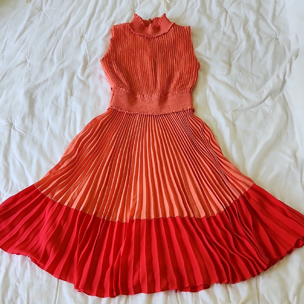 Nanette Lepore Vibrant Coral Dress